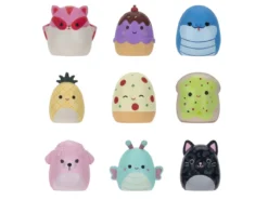squish a longs - porta-charms con 3 personaggi inclusi - modello assortito