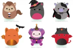 squishmallows - halloween - peluche 20cm personaggio assortito