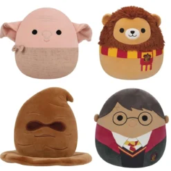 squishmallows - harry potter - peluche 25cm - un modello assortito