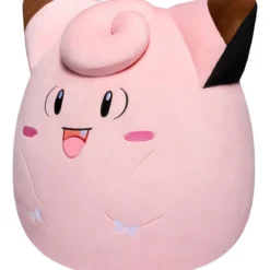 squishmallows - pokemon clefairy - peluche 35cm