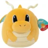 squishmallows - pokemon dragonite - peluche 30cm