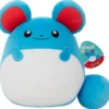 squishmallows - pokemon marill - peluche 25cm