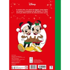 staccattacca & colora di natale disney - oh! oh! oh!
