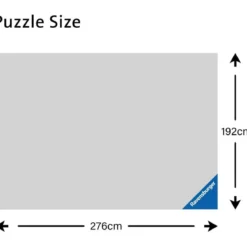 4 stagioni del castello delle fiabe - puzzle 18000 pezzi