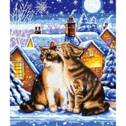 stars and whiskers - diamond dotz intermediate dd9.012 40x50cm