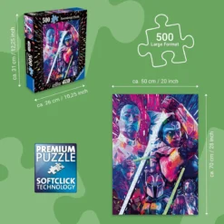 star wars - ahsoka - puzzle 500 pezzi
