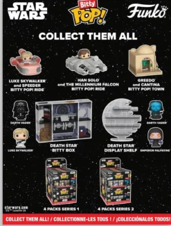 star wars - bitty pop calendario dell'avvento 24 giorni