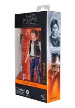 star wars black series: a new hope - han solo - action figure 15cm