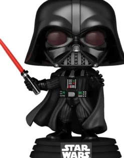 star wars: darth vader with lightsaber 9 cm - funko pop! 867