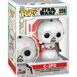 star wars: holiday - c-3po - funko pop 559