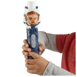 star wars - lightsaber squad - spada laser telescopica 50cm ahsoka tano