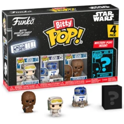 star wars - 4 pack 3cm - funko pop! bitty