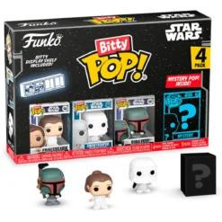 star wars - 4 pack 3cm - funko pop! bitty