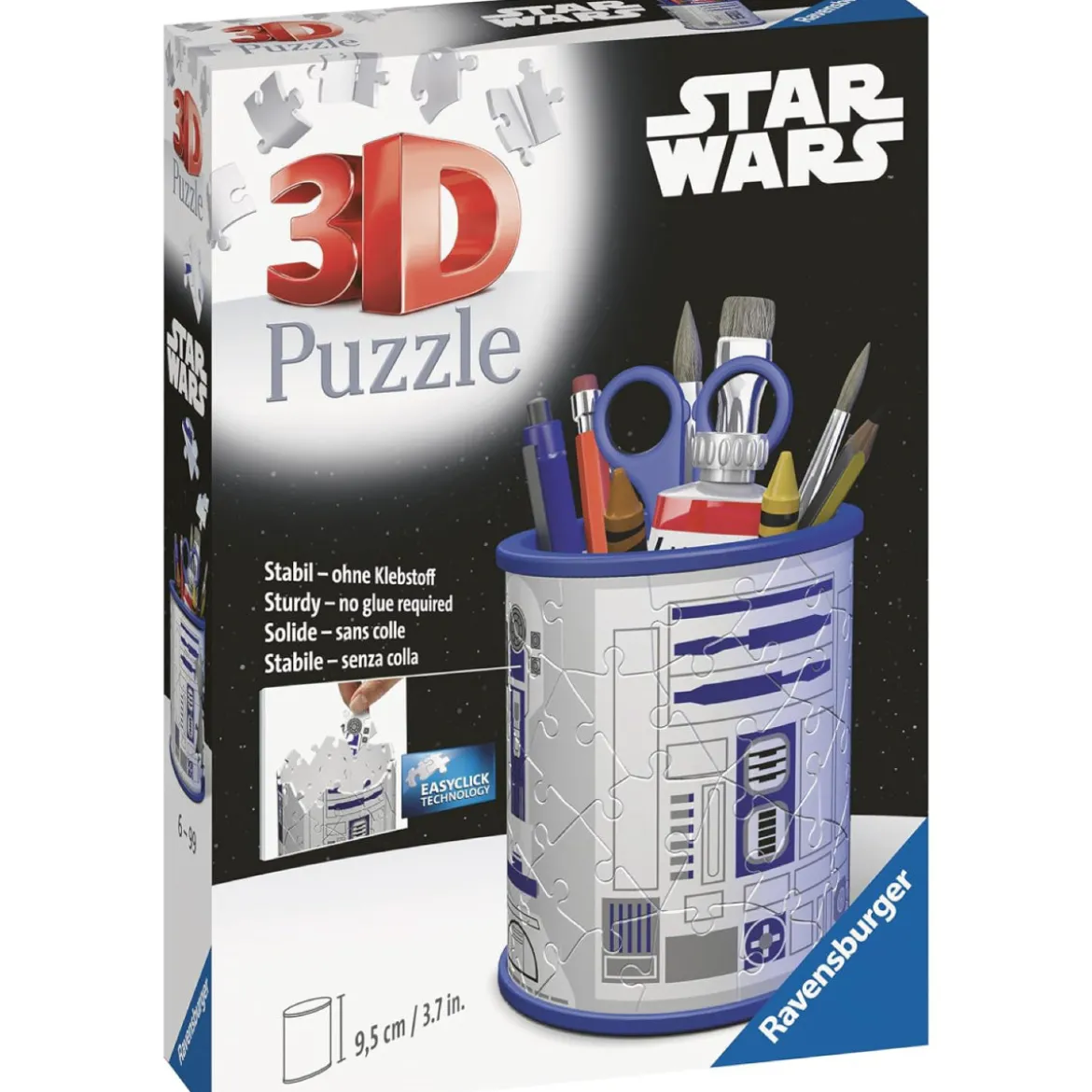 star wars portapenne r2d2 - puzzle 3d