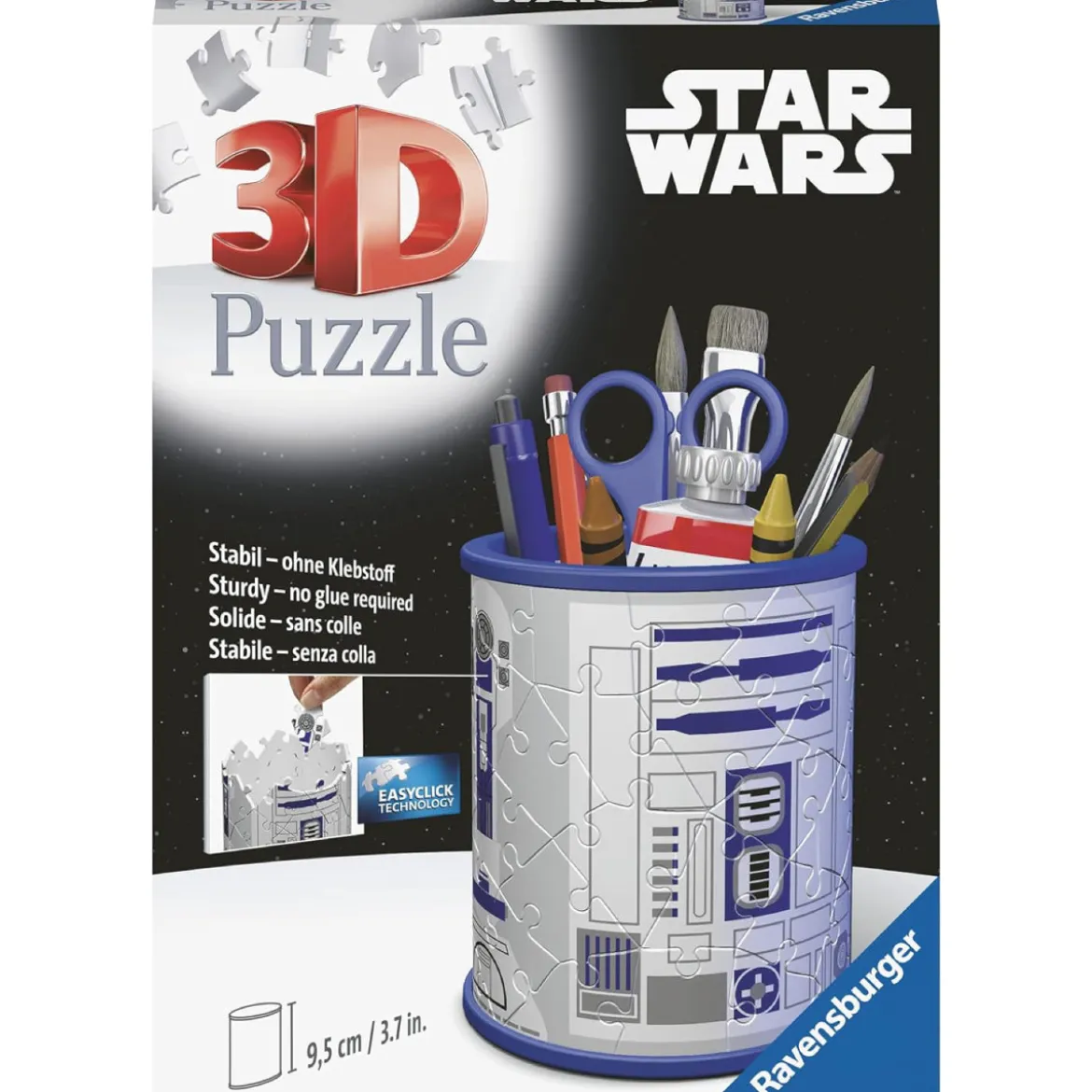 star wars portapenne r2d2 - puzzle 3d