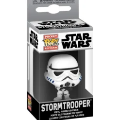 star wars - stormtrooper 4cm - funko pocket pop! portachiavi