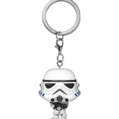star wars - stormtrooper 4cm - funko pocket pop! portachiavi