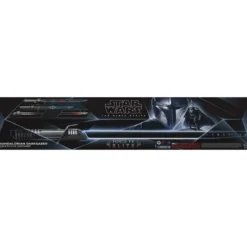 star wars the black serie - force fx elite lightsaber - mandalorian darksaber
