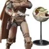 star wars the black series - mandalorian e grogu - action figures 15cm