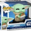 star wars - the mandalorian and grogu - grogu 9cm - funko pop! 841