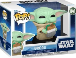 star wars - the mandalorian and grogu - grogu 9cm - funko pop! 841