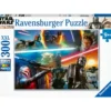 star wars: the mandalorian - cross fighter - puzzle 300 pezzi xxl