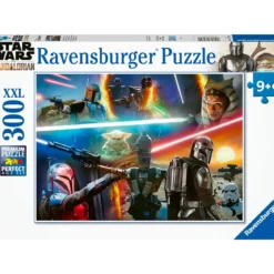 star wars: the mandalorian - cross fighter - puzzle 300 pezzi xxl