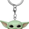 star wars: the mandalorian - the child 4cm - funko pocket pop! portachiavi