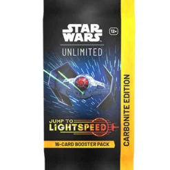 star wars unlimited - jump to lightspeed - carbonite booster - bustina singola (eng)