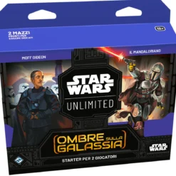 star wars unlimited - ombre sulla galassia - starter set (ita)
