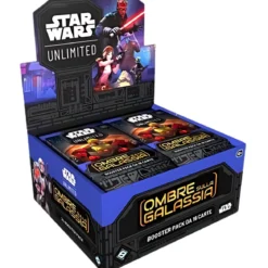 star wars unlimited - ombre sulla galassia - box 24 buste (ita)