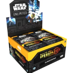 star wars unlimited - salto nell'iperspazio - box 24 buste (ita)