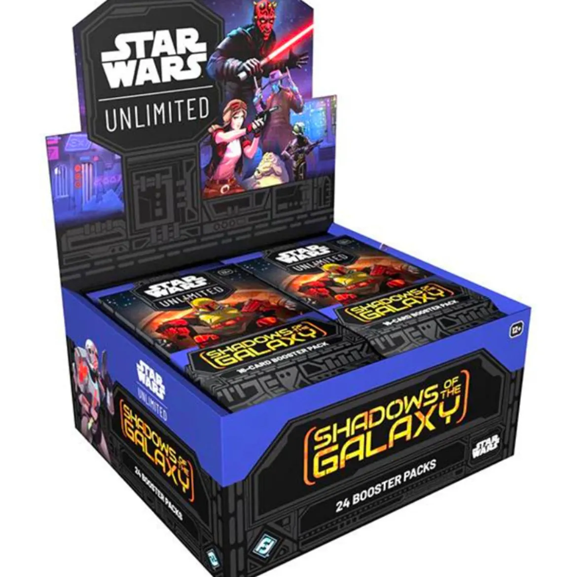 star wars unlimited - shadow of the galaxy - box 24 buste (eng)