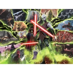 star wars villainous: asajj ventress - puzzle 1000 pezzi