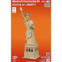 statue of liberty - kit di costruzioni in legno (certificazione fsc)