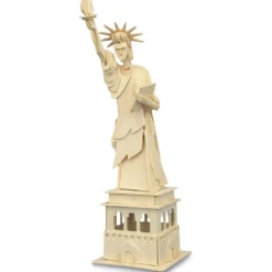 statue of liberty - kit di costruzioni in legno (certificazione fsc)