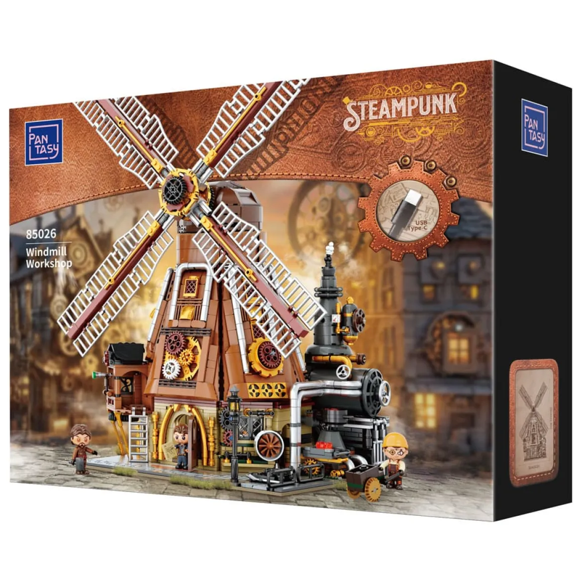 steampunk - mulino a vento steampunk