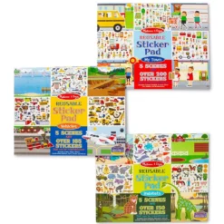 sticker riutilizzabili - modello assortito