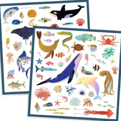 160 stickers - oceano