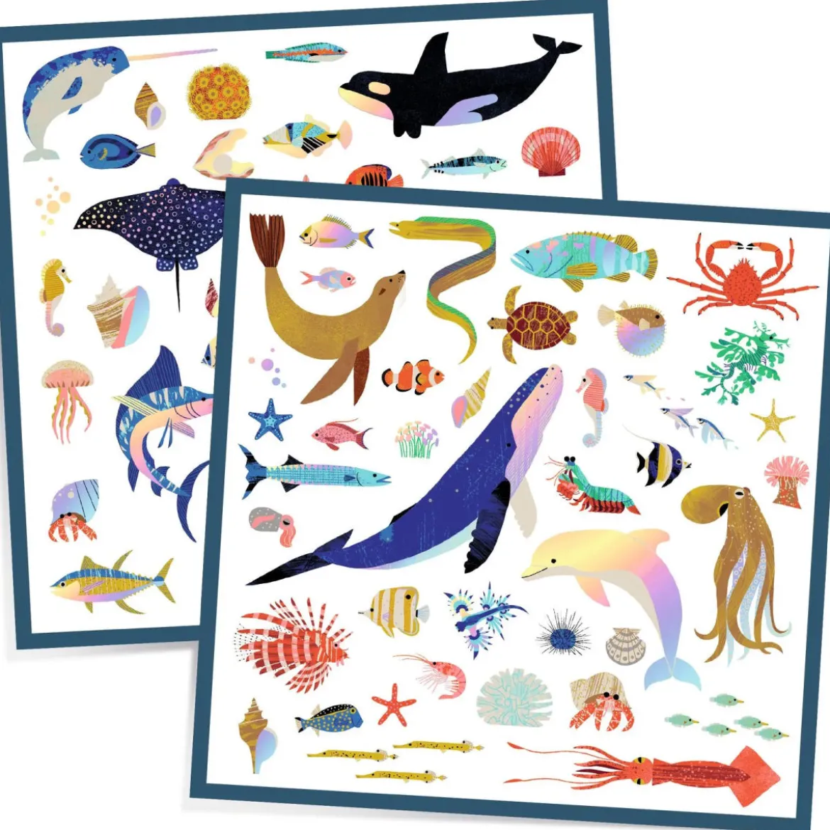 160 stickers - oceano