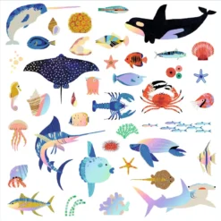 160 stickers - oceano