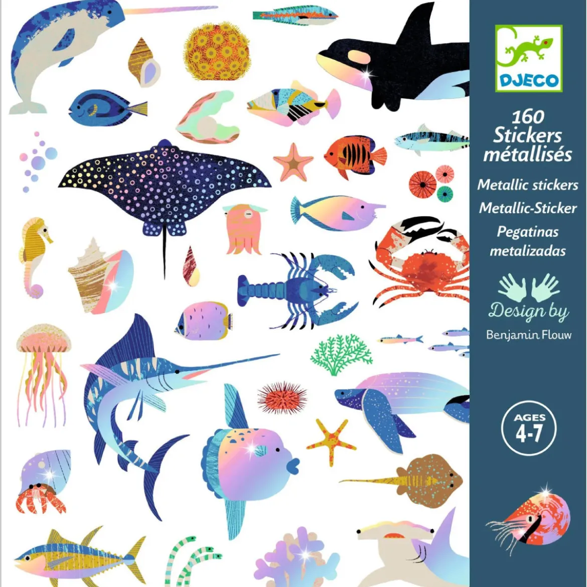 160 stickers - oceano