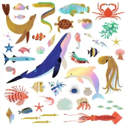 160 stickers - oceano