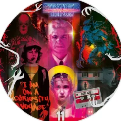 stranger things - round puzzle 500 pezzi