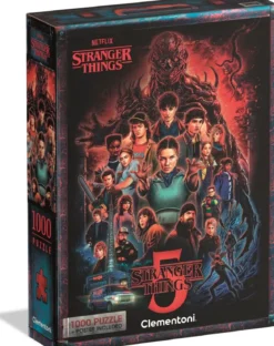 stranger things season 5 - puzzle 1000 pezzi