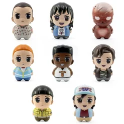 stranger things - squish hero blind bag - 1 personaggio assortito