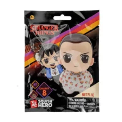 stranger things - squish hero blind bag - 1 personaggio assortito