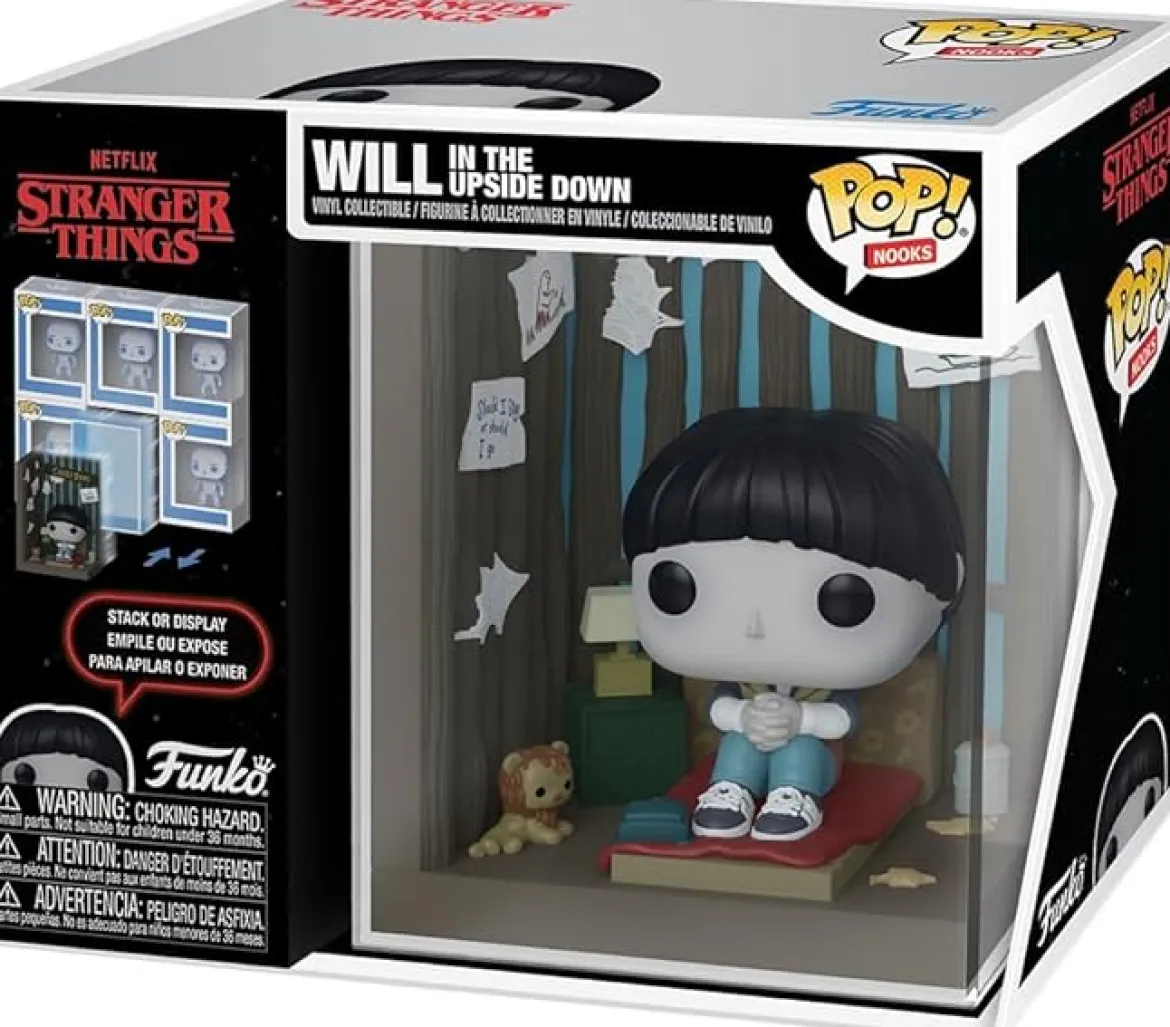 stranger things - will in the upside down - funko pop! nooks