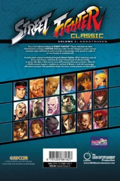 street fighter classic - volume uno: ansatsuken - variant cover c (esclusiva dadi e mattoncini)