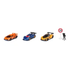 supercars set 3 pezzi